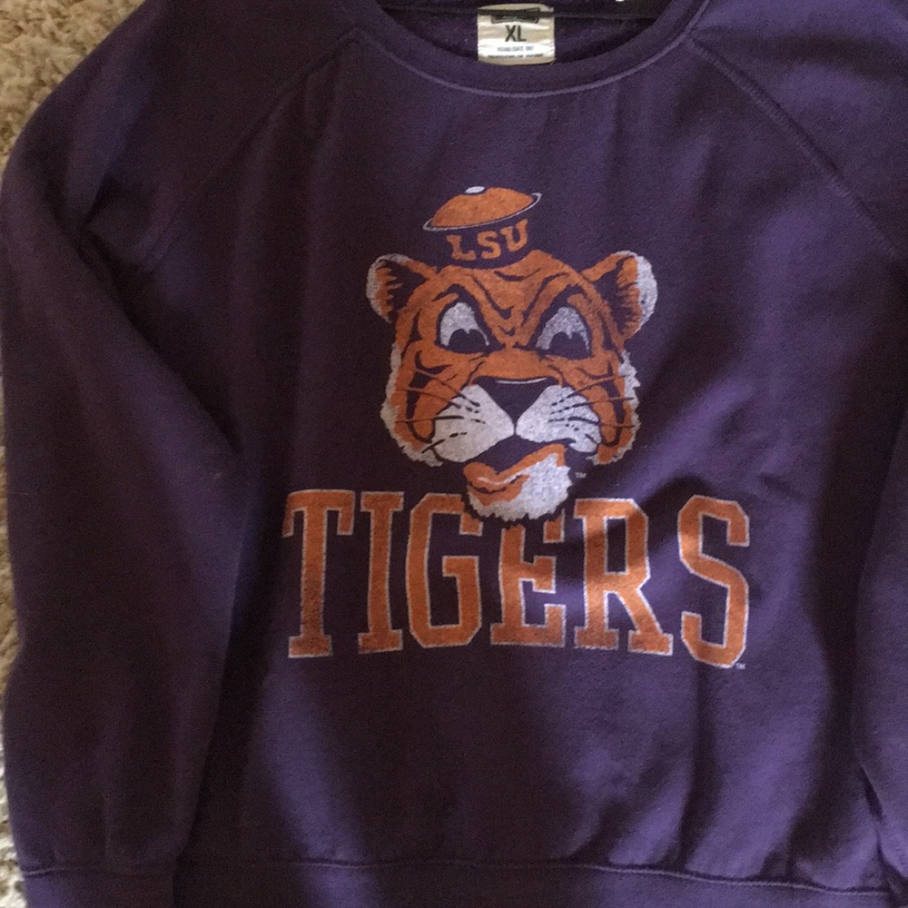 LSU vintage look Sweatshirt